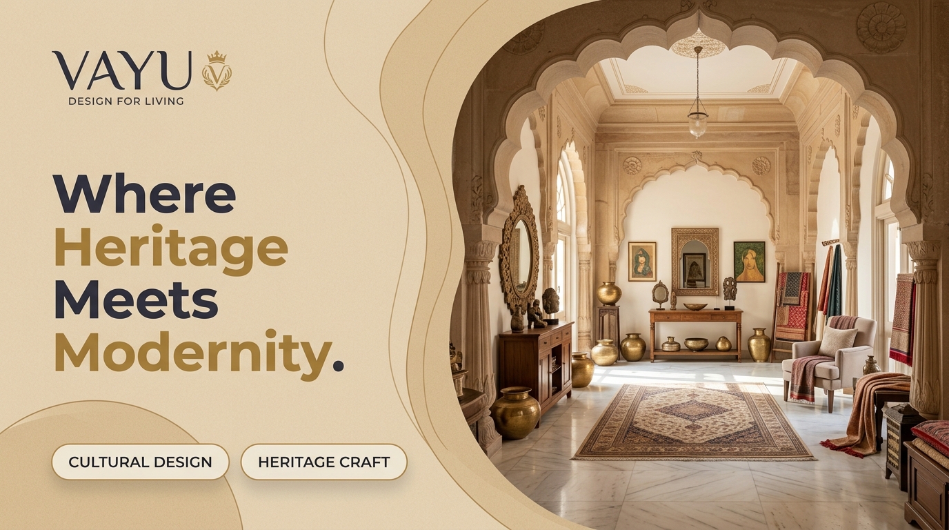 Vayu Design for Living Banner